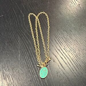 NWT Plunder Gold tone  Necklace 34 inch mix and match 3 for $35